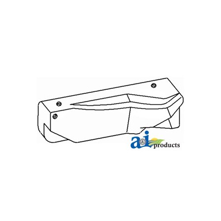 A & I Products Sway Block (LH) 13" x4" x2" A-167570A